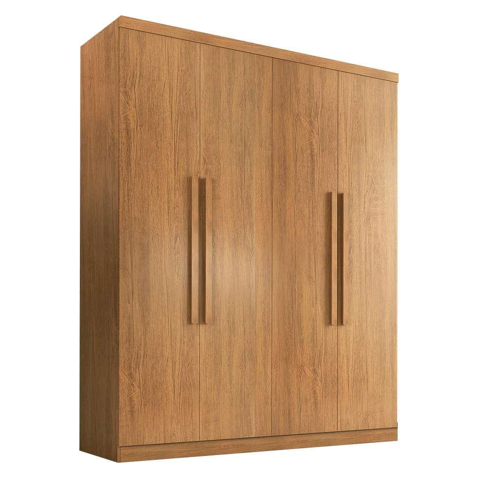 Guarda-Roupa Casal Império 4 PT 3 GV Imbuia - 1