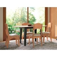 Mesa de Jantar Extensível Oval Helena Freijó e Preta - 2