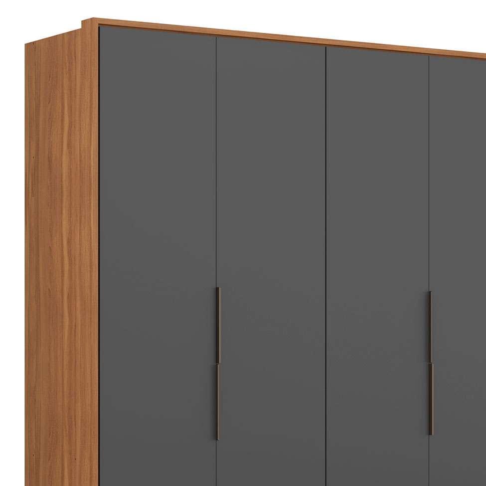 Guarda-Roupa Casal Attore 4 PT 3 GV Amendola e Grafito - 4