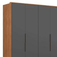 Guarda-Roupa Casal Attore 4 PT 3 GV Amendola e Grafito