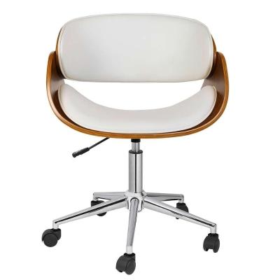 Cadeira de Escritório Diretor Giratória Pilar Branca