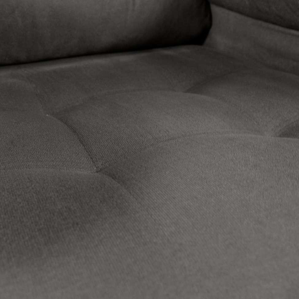 Poltrona Reclinável MX-61 Ônix Suede Cinza - 4