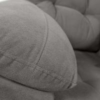 Poltrona Reclinável MX-61 Ônix Suede Cinza - 5