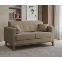 Sofá 2 Lugares Narvik Linho Bege - 2