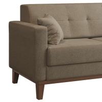 Sofá 2 Lugares Narvik Linho Bege - 5