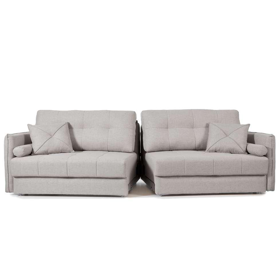 Sofá-Cama Casal Sem Caixa 3 Lugares Prime Linho Cinza 230 cm - 6