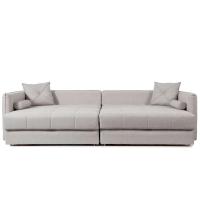 Sofá-Cama Casal Sem Caixa 3 Lugares Prime Linho Cinza 230 cm - 5