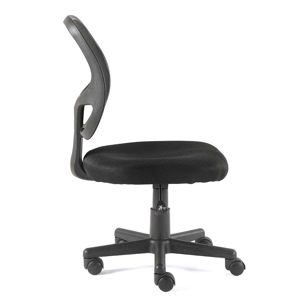 Cadeira de Escritório Secretária Giratória Oxford Preta - 4