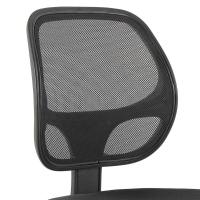 Cadeira de Escritório Secretária Giratória Oxford Preta - 7