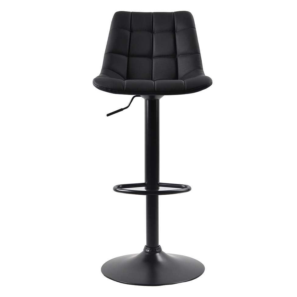 Conjunto com 2 Banquetas Giratórias Kinney Preto - 3
