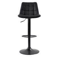 Conjunto com 2 Banquetas Giratórias Kinney Preto - 3