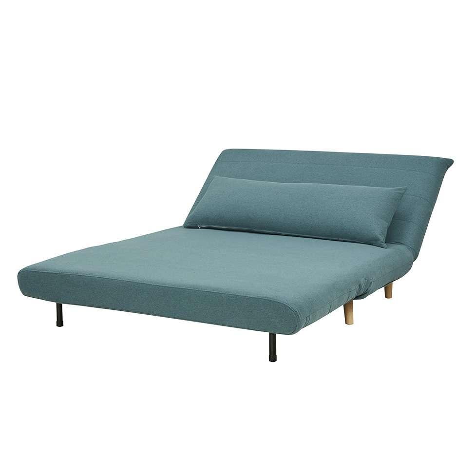 Sofá-Cama 2 Lugares Casal Génova Azul - 7