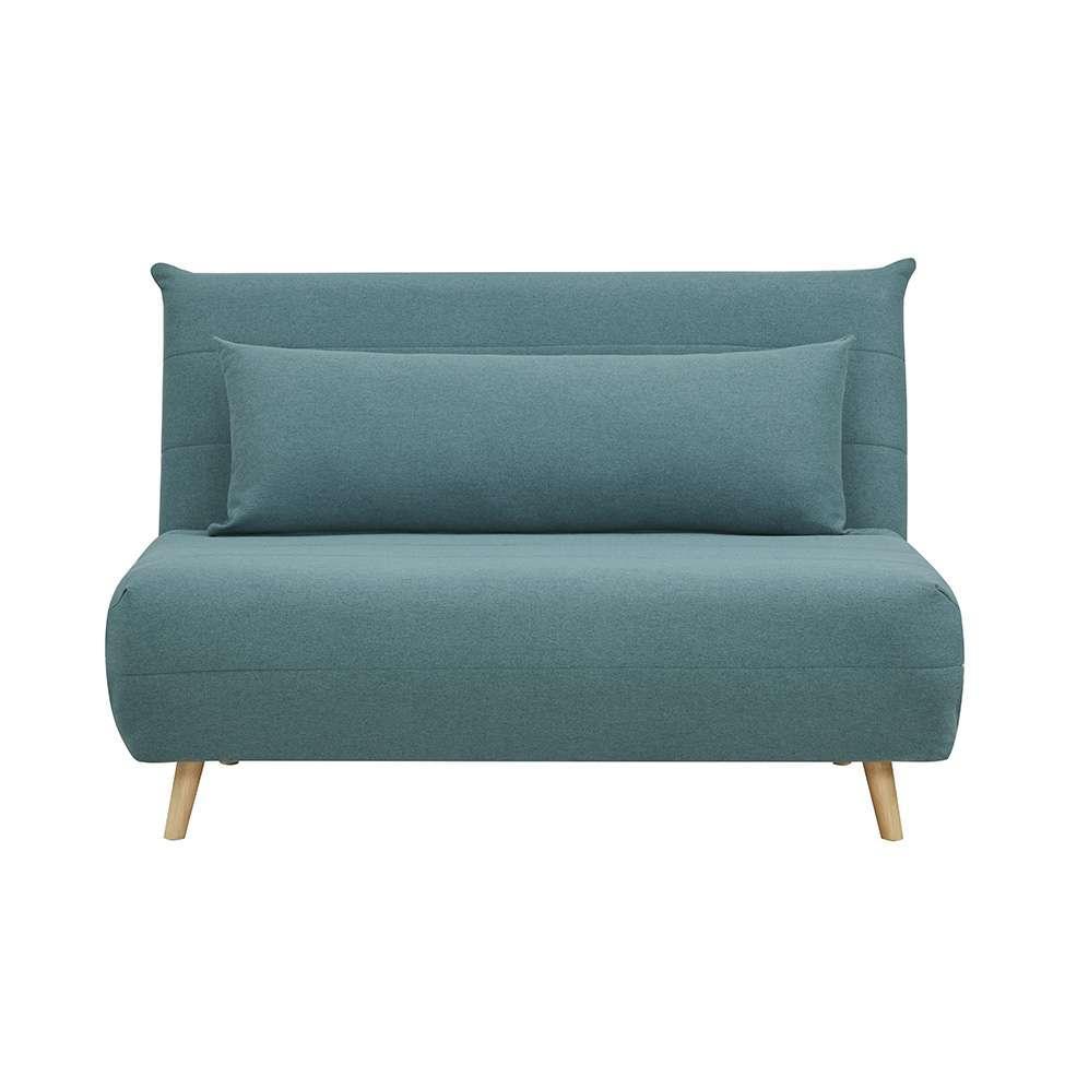 Sofá-Cama 2 Lugares Casal Génova Azul - 9