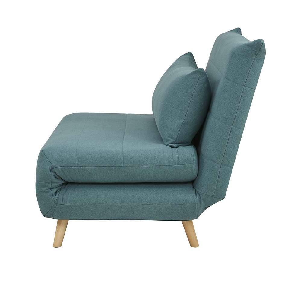 Sofá-Cama 2 Lugares Casal Génova Azul - 10