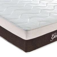 Colchão Solteiro Gemini Molas Ensacadas (26x78x188) Grafite e Branco - 3