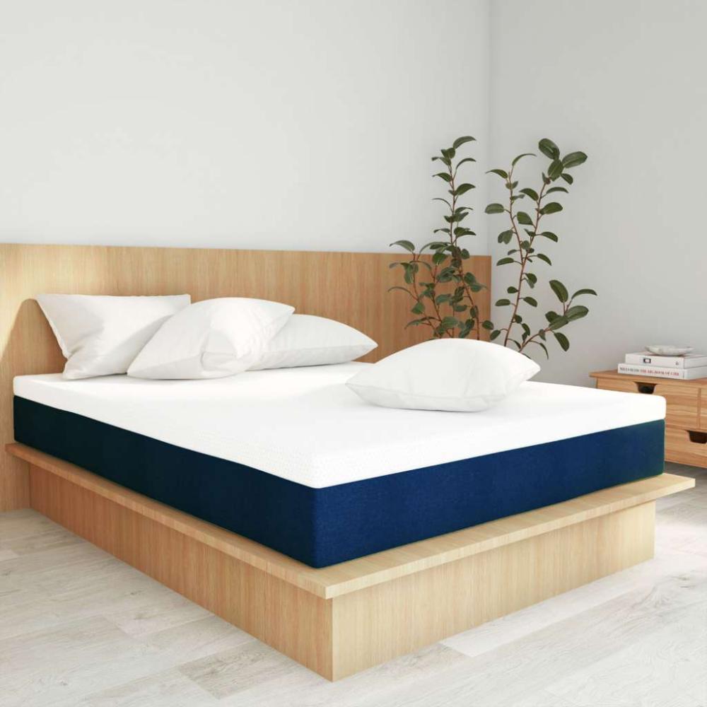 Colchão King Mola Ensacada Guldi Firme (25x193x203) Azul e Branco - 7