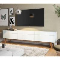 Rack Classic I 3 GV Branco Acetinado 218 cm - 1