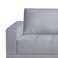 Sofá Londres 4 Lugares Linho Cinza 280 cm - 4