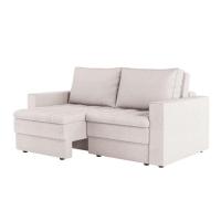 Sofá 3 Lugares Retrátil Berna Linho Cru 180 cm - 1