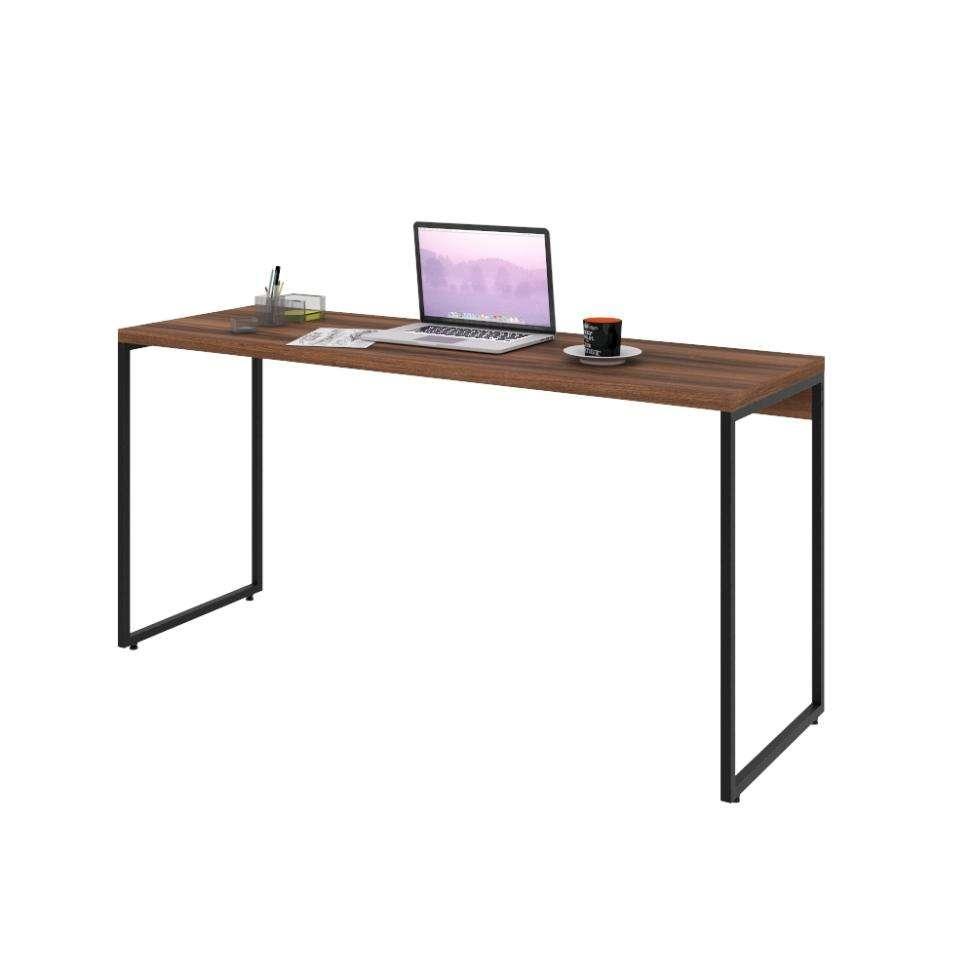 Mesa de Escritório Studio Nogal 150 cm - 5