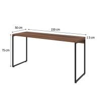Mesa de Escritório Studio Nogal 150 cm - 3