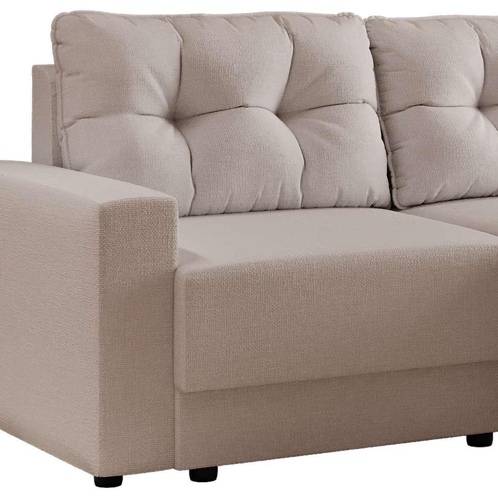 Sofá 3 Lugares Retrátil Lubeck Linho Cru - 6