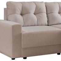 Sofá 3 Lugares Retrátil Lubeck Linho Cru - 6