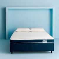 Colchão Casal Guldi Duplo Plus D28 (16x138x188) Branco e Azul - 2