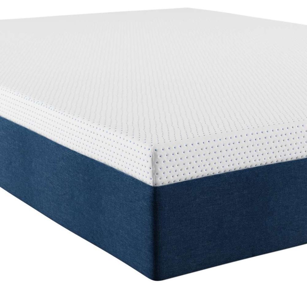 Colchão Casal Mola Ensacada Guldi Firme (25x138x188) Azul e Branco - 3