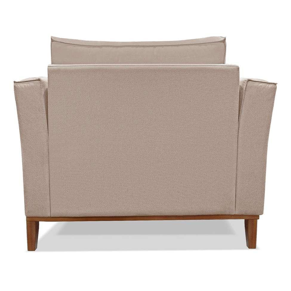 Poltrona Potenza Linho Areia - 7