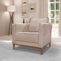 Poltrona Potenza Linho Areia - 2