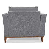 Poltrona Potenza Linho Cinza - 7