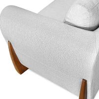 Poltrona Yves Linho Grigio - 8