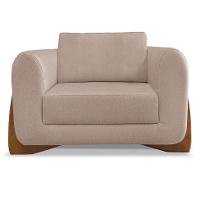 Poltrona Yves Linho Areia - 5