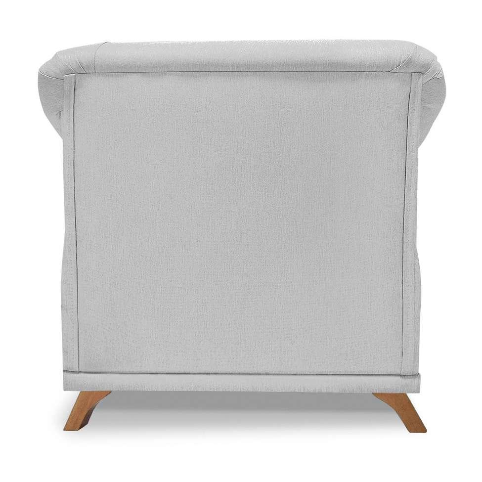 Poltrona Abruzzo Linho Grigio - 7