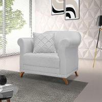 Poltrona Abruzzo Linho Grigio - 2