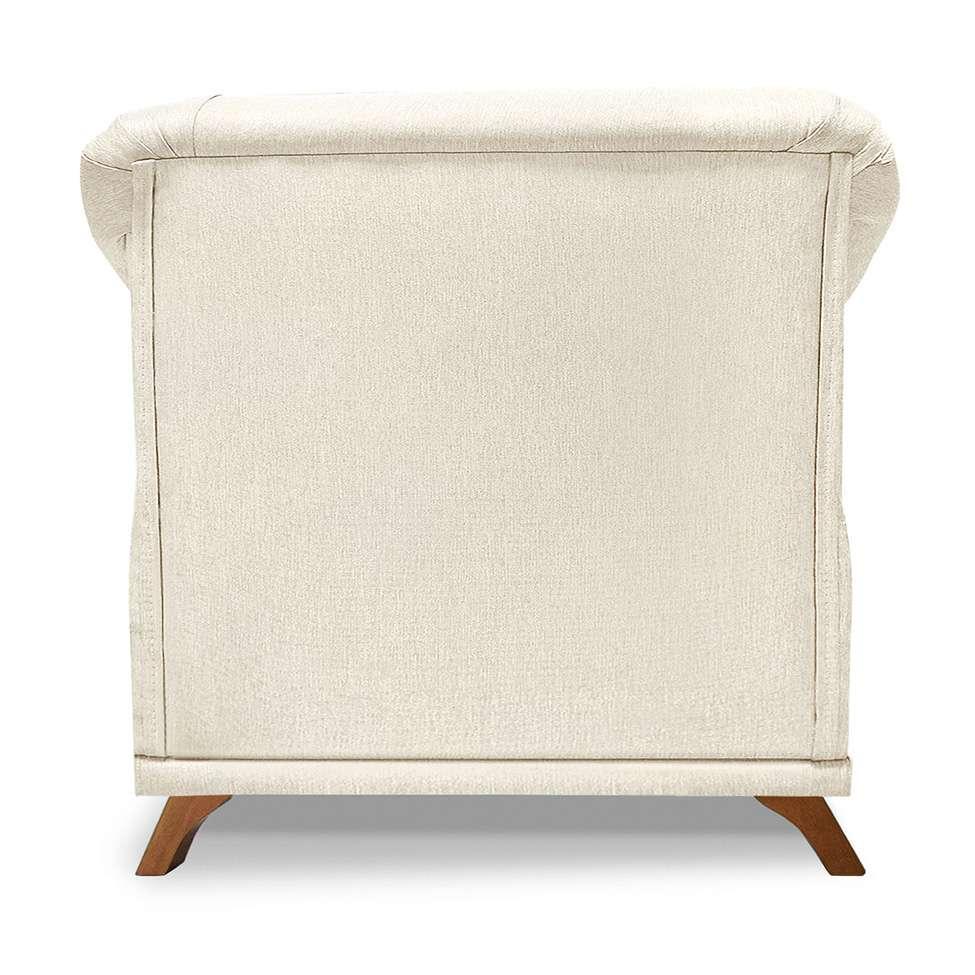 Poltrona Abruzzo Linho Natural - 7