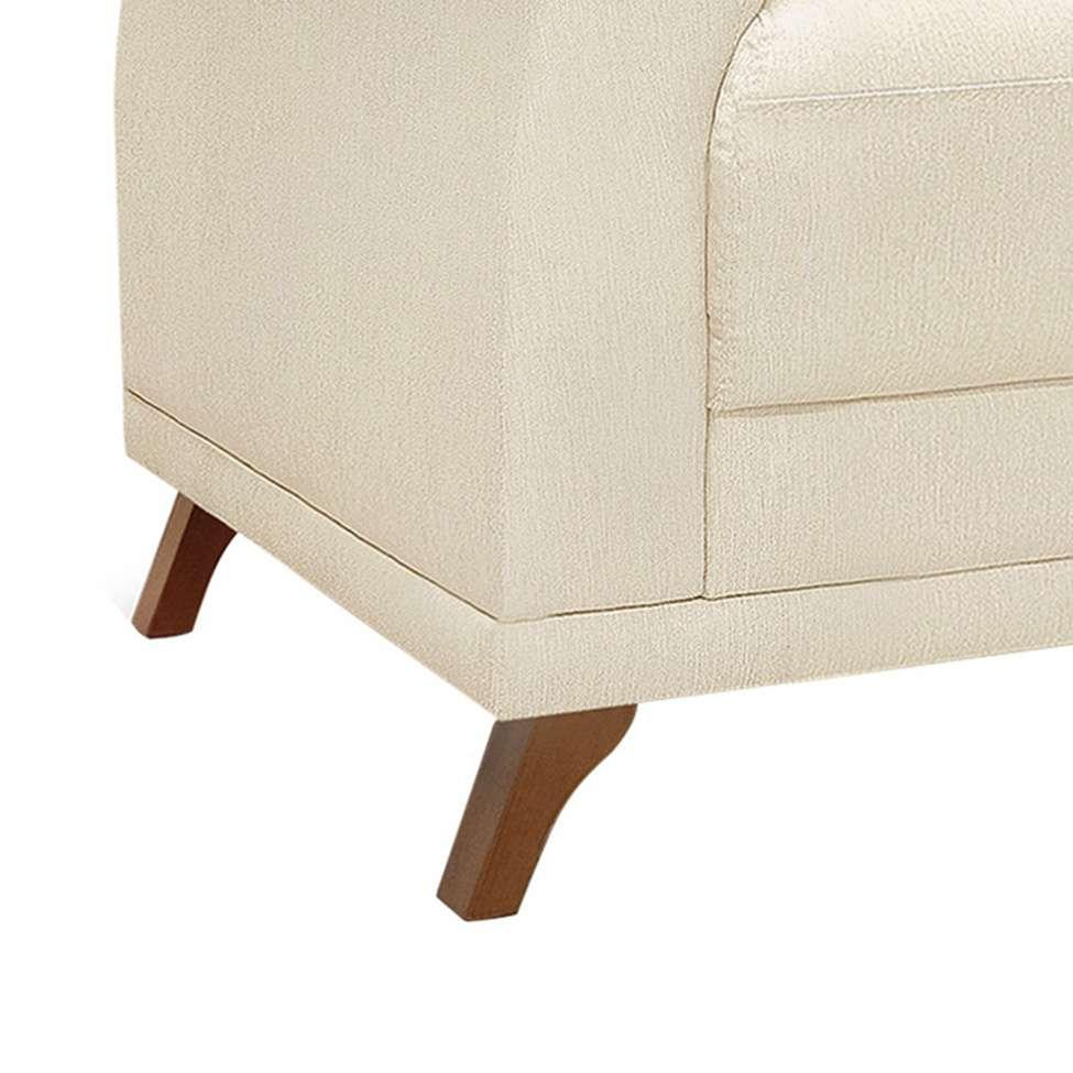 Poltrona Abruzzo Linho Natural - 8