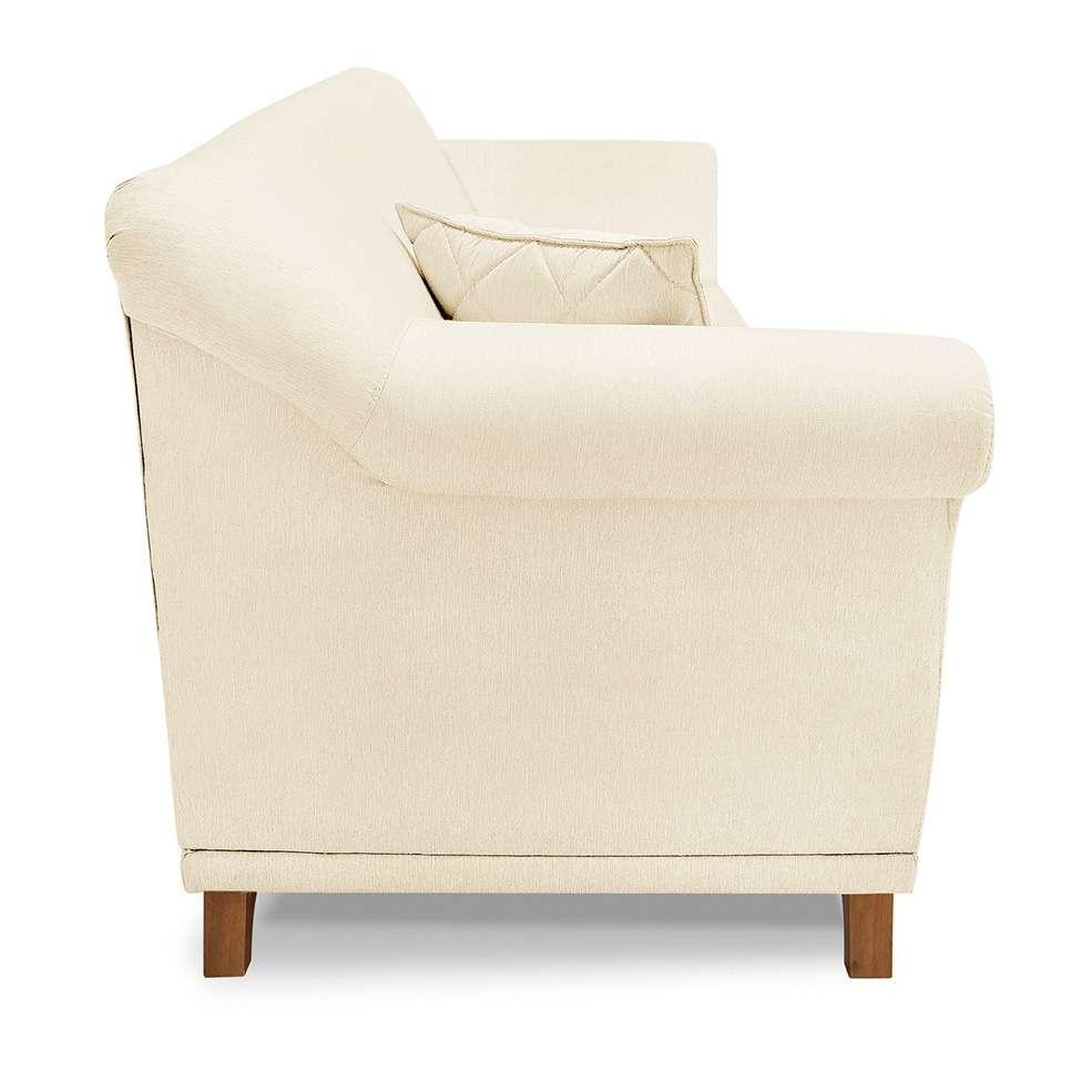 Poltrona Abruzzo Linho Pérola - 6