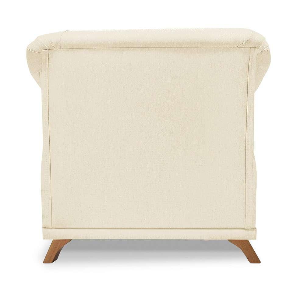 Poltrona Abruzzo Linho Pérola - 7