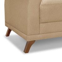 Poltrona Abruzzo Linho Dourada - 8