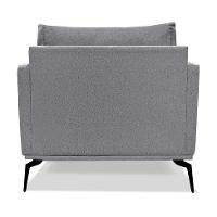 Poltrona Lazio Linho Cinza - 7