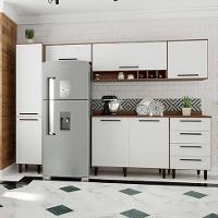 Cozinha Compacta Evolution 7 PT 4 GV Branco e Tannat - 1