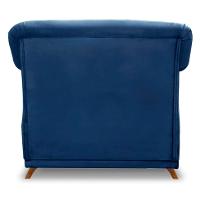 Poltrona Abruzzo Suede Azul Marinho - 7
