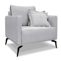 Poltrona Lazio Linho Grigio - 1