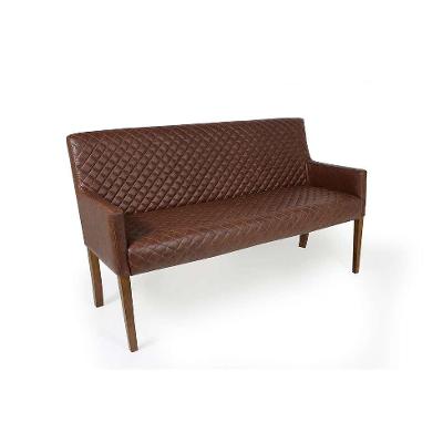 Namoradeira Lily Revestimento Sintético Marrom