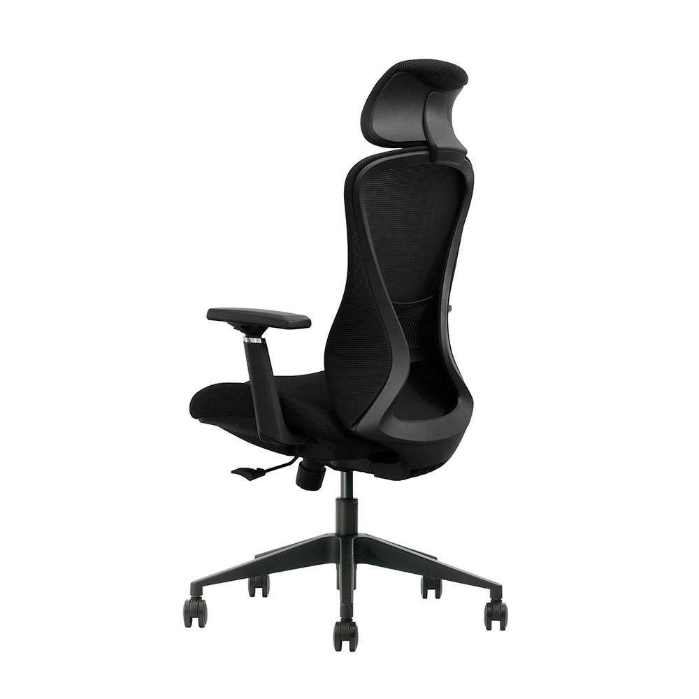 Cadeira de Escritório Presidente Giratória NR17 Lead Preta - 7