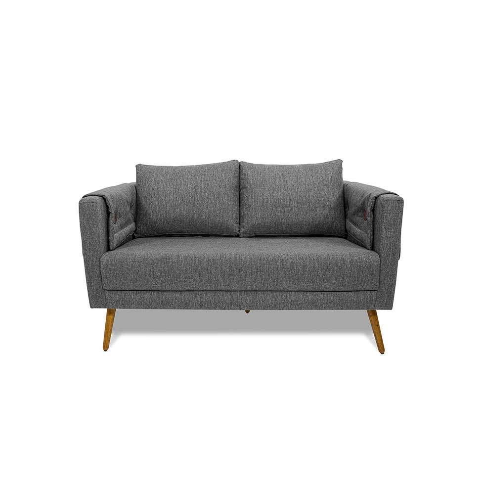 Namoradeira Liv Linho Mescla Chumbo - 2