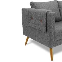 Namoradeira Liv Linho Mescla Chumbo - 6