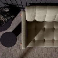 Sofá 3 Lugares Brooklin Linho Areia 180 cm - 6